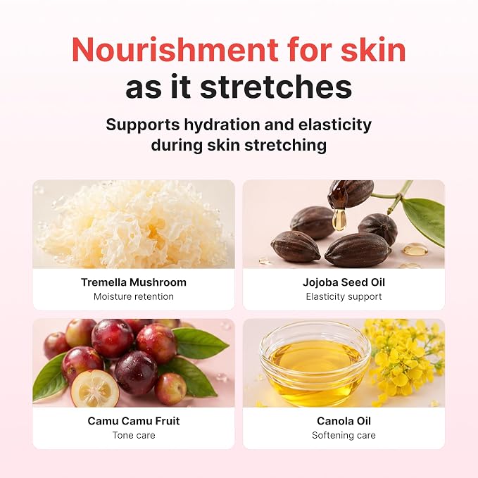 ATOPALM Maternity Care Stretch Mark Cream, 150ml 5 Fl Oz, Canola Oil Postpartum Skin Care| Pregnancy Red Lines Relief | Skin Swelling Elasticity Improvement| Gentle Body Moisturizing | Kbeauty