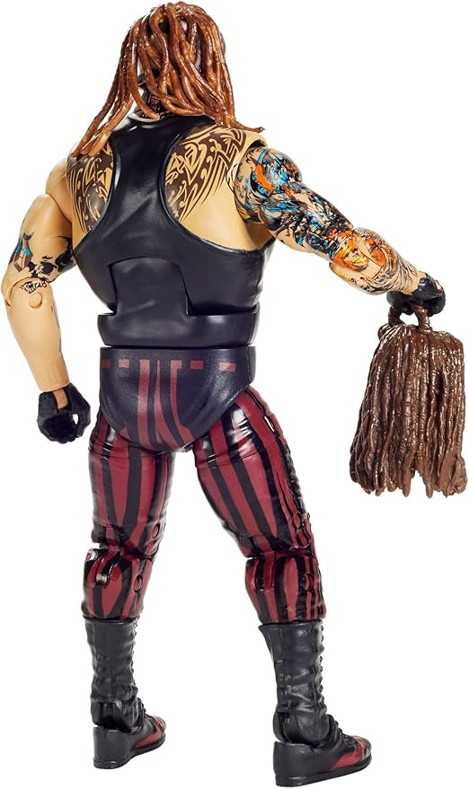 WWE MATTEL The Fiend Bray Wyatt Elite Series #78 Deluxe Action Figure with Realistic Facial Detailing, Iconic Ring Gear & Accessories, Multi (GKY13)