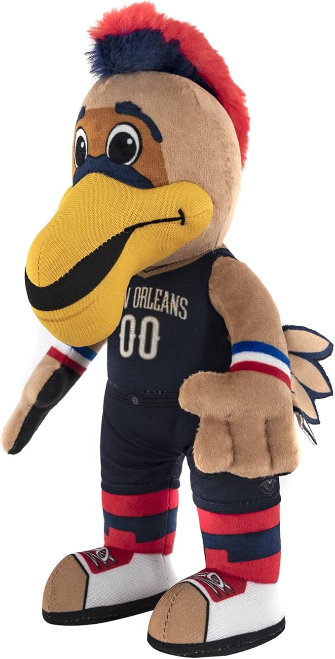 Bleacher Creatures NBA Unisex NBA 10-inch Mascot Plush Doll
