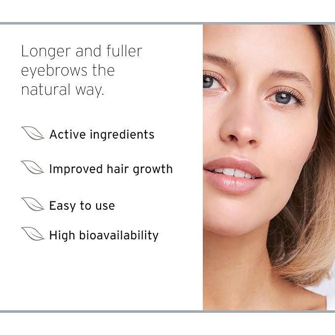 NutraBrow Eyebrow Enhancer & Nutralash Eyelash Formula 2.0 Set I Thicker Brows and Longer Eyelashes in 6-12 Weeks I Lash and Eyebrow Growth Serum I 3ml & 1ml
