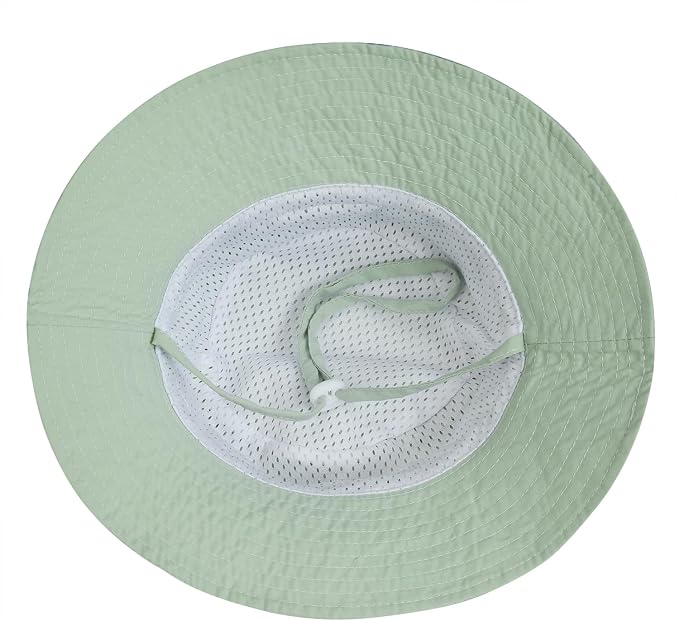 MaxNova Baby Sun Hat Smile Face UPF 50+ Toddler Bucket Hat for Boys Girls 0-7 Years
