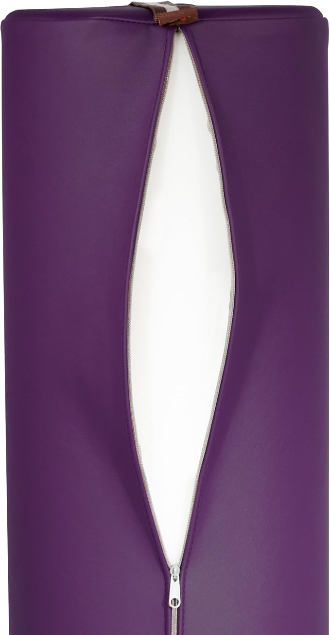 Master Massage 9" Full Round Bolster - Purple, 1count