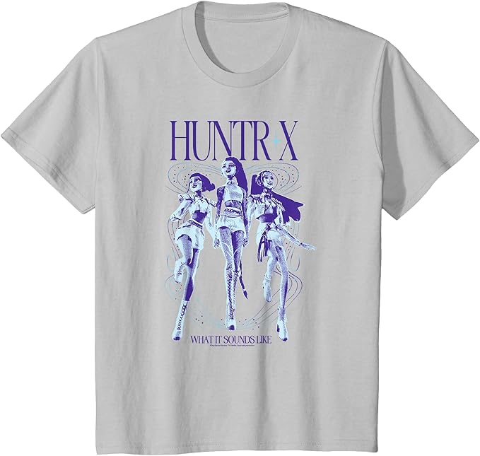 Kpop Demon Hunters Halloween Huntrix What It Sounds Like T-Shirt