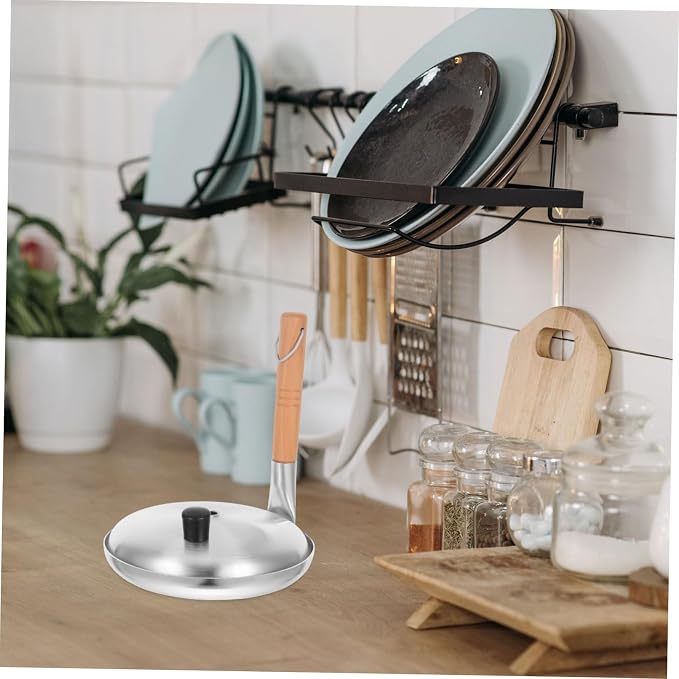 Mobestech Japanese Oyakodon Pan with Lid Nonstick Vertical Handle Frying Pan for Eggs Cooking Pot for Induction and Gas Stoves Healthy Low-fat Cooking