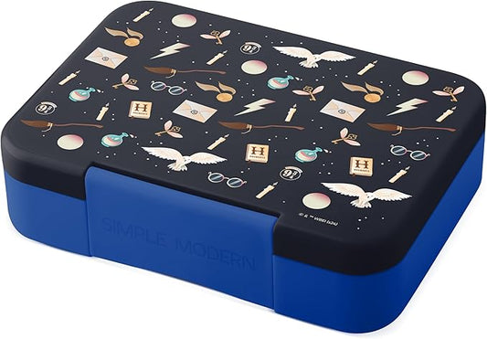 Simple Modern Harry Potter Bento Lunch Box for Kids | BPA Free, Leakproof, Dishwasher Safe | Lunch Container for Girls and Boys | Porter Collection | 5 Compartments | Harry Potter Magical Mashup