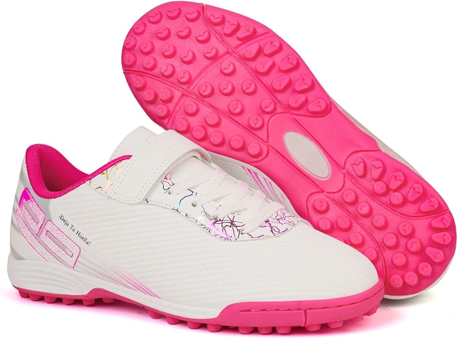 brooman Kids Turf Soccer Cleats Girls Indoor Soccer Shoes Boys Baseball Softball Shoes