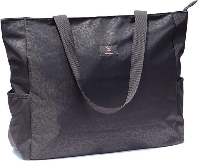 ESVAN LARGE BEACH BAG Water Resistant Lightweight 20 inch Women Oversize Tote Bag for Gym Beach Travel Pool Yoga Nurse