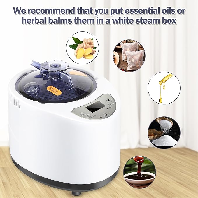 Protabe Sauna Steamer, 2.6L Portable Sauna Steam Generator, Sauna Steamer Pot with Remote Control