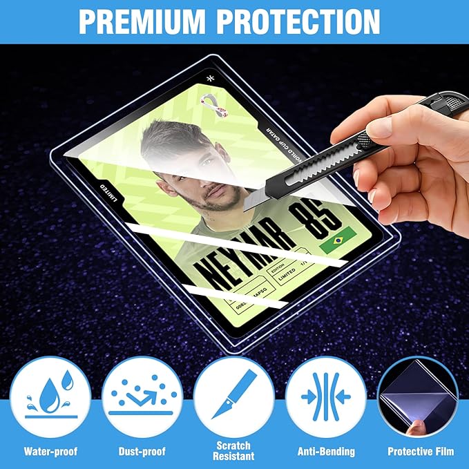 100 Topload Card Holder and 100 Soft Sleeves, JIQEZNL 35pt Topload Hard Card Protectors, 3" x 4" Card Sleeves Hard Plastic, Rigid Toploading Hard Card Case for Collectible Trading Cards