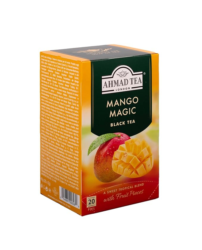 Ahmad Teas - Mango Black Tea 1.4oz - 20 Tea Bags