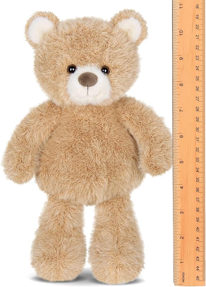 Bearington Buster Brown Plush Teddy Bear Stuffed Animal, 11 Inch