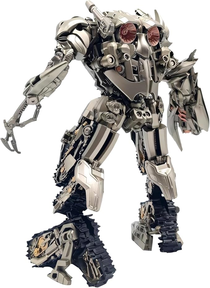 Deformation Toy Robot Highly Movable Action Figure 7.1-Inch with Accessories Tank Model Gift for Kids Boys