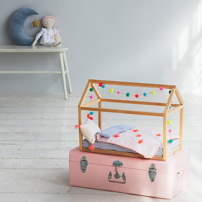 Meri Meri Wooden Bed Dolly Accessory (Pack of 1)