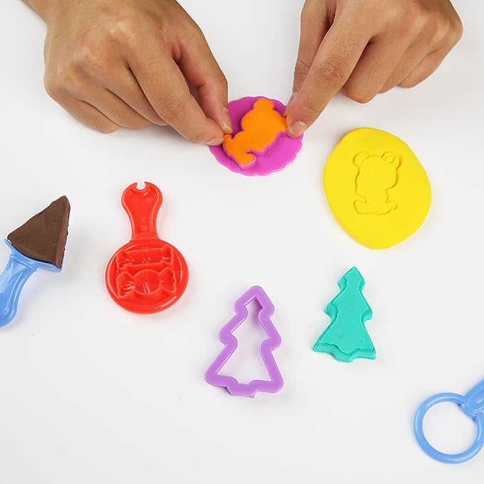Mr. Pen- Play Dough Tools Kit, 45 Pcs, Playdough Toys, Playdough Sets for Kids, Playdough Accessories, Molds for Play Dough, Playdough Toys for Kids