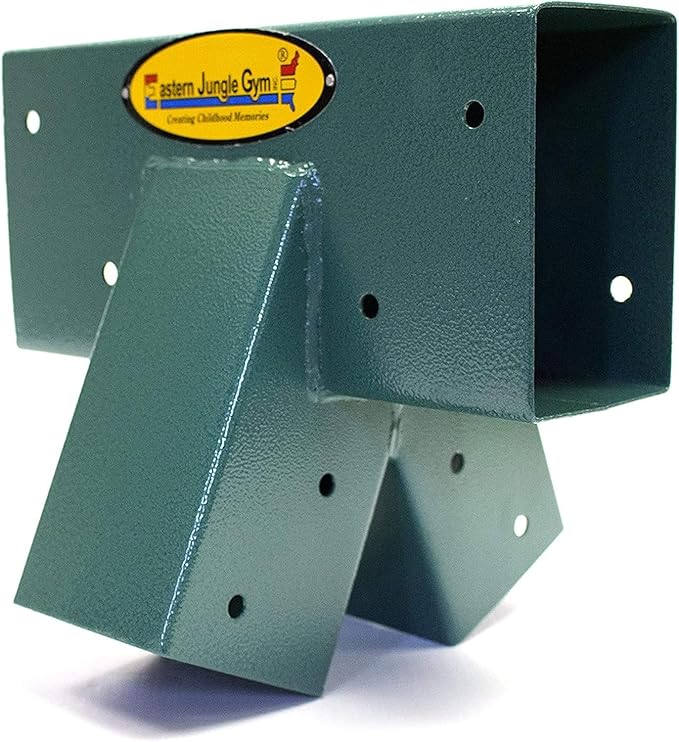 Eastern Jungle Gym Easy 1-2-3 90° A-Frame Swing Set Bracket Heavy Duty for Ez, Simple Install - DIY Swing Set Parts