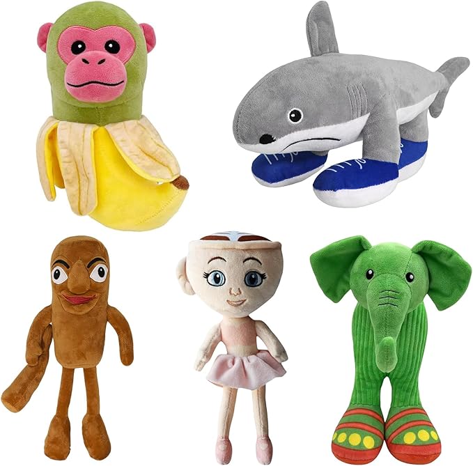 Italian Brainrot Plush,Ballerina Cappuccina Plushies,Soft Cute Stuffed Animals Inspired Plush Toy Stocking Stuffers for Kids and Adults(1PC)