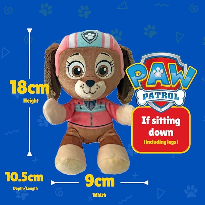 Ty - Paw Patrol Collection, Liberty, Heroes of The Puppy Squad in Floppy Version, 6"