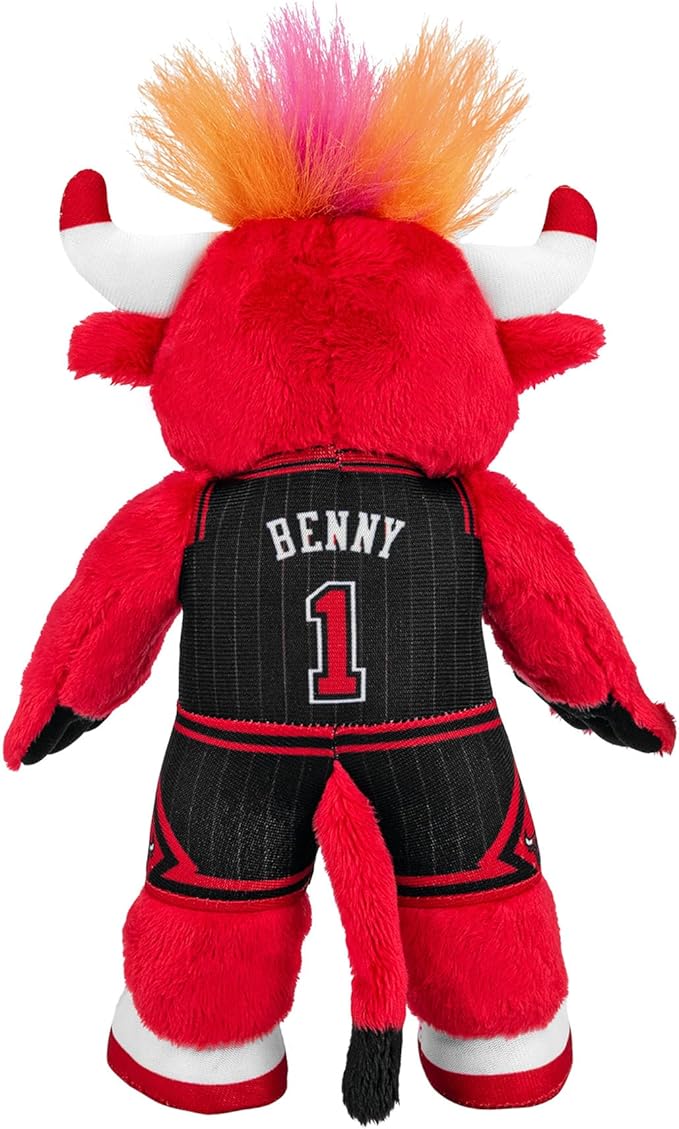 Bleacher Creatures Chicago Bulls Benny The Bull 10" NBA Plush Figure (2025) - A Mascot for Play or Display