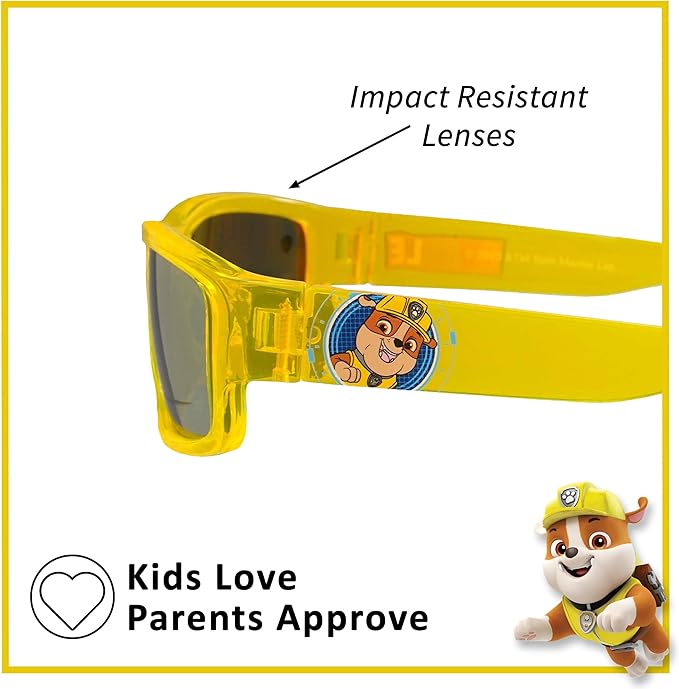 ARKAID PAW Patrol Boys Sunglasses | Chase, Marshall and Rubble | Safe UV400 | One Size Fits Most Kids