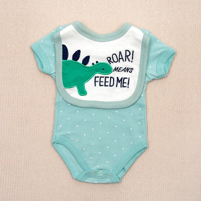 PEDOLLTREE Reborn Baby Doll Clothes Dinosaurs 5 Pcs Set for 17-22 Inch Baby Doll Clothes Outfits Accessories Newborn Boy&Girl