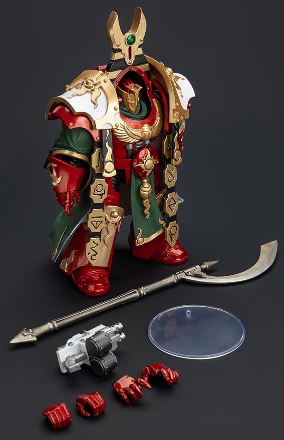 JOYTOY Warhammer 40K 1/18 Action Figures, Thousand sons Legion Praetor in Cataphractii Terminator Armour Castor for Collectors & Decor, Ideal Gift for Birthdays, Character Figure -JT5765