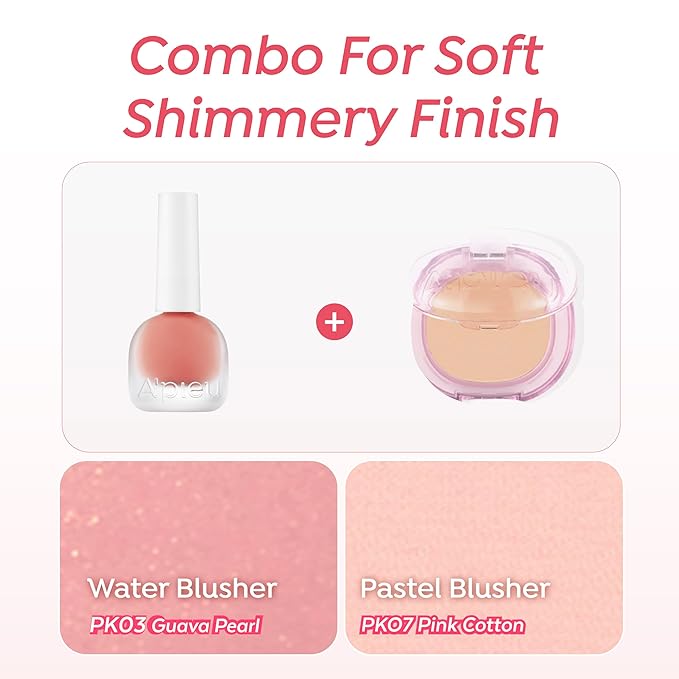 A'PIEU Juicy-Pang Water Blusher [CR01] – Fruity Liquid Blush for Cheeks, Buildable & Blendable Color, Hydrating Dewy Finish with Fruit Extract Blend & Rose Flower Water, 0.31 fl oz