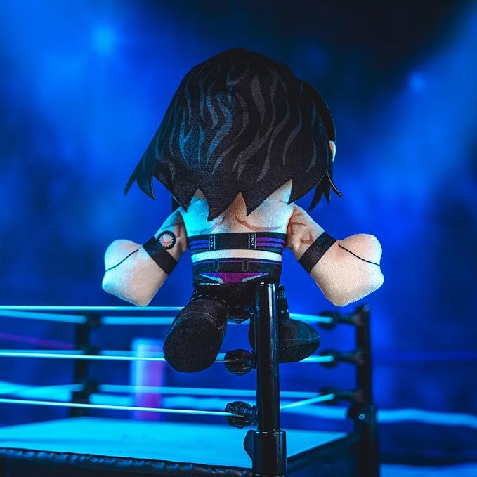 Bleacher Creatures WWE Diva Rhea Ripley 8" Kuricha Plush - Soft Chibi Inspired Toy