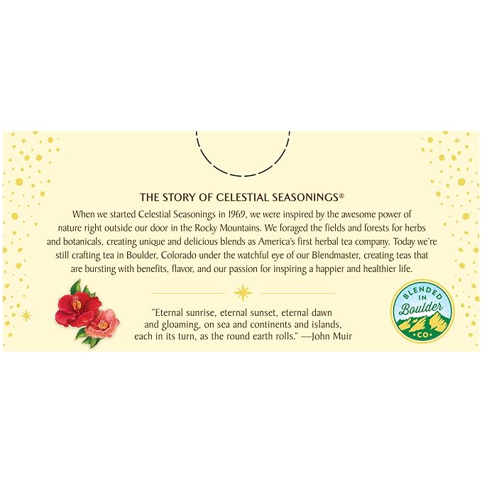 Celestial Seasonings Hibiscus & Red Zinger Herbal Tea, Caffeine Free, 20 Tea Bags (Pack of 2)