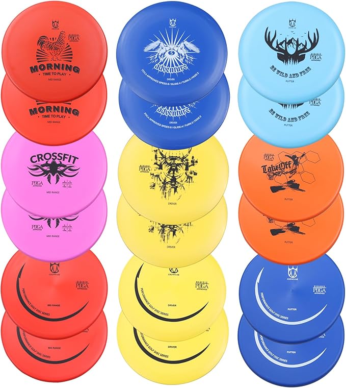 CROWN ME Disc Golf Set, Disc Golf Starter Set