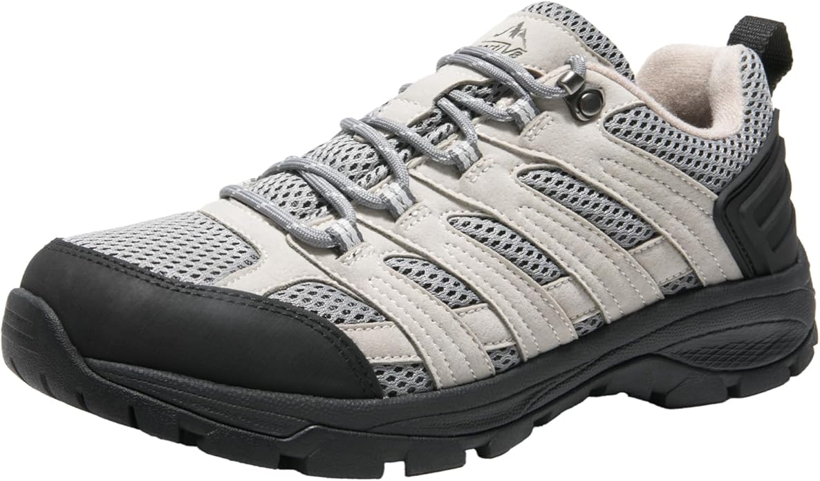 NORTIV 8 Women's Lightweight Hiking Shoes | Breathable Walking Sneakers Slip-Resistant For Outdoor Work Travel Daily Wear Wander