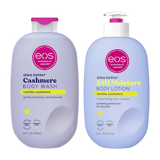 eos Shea Better Body Lotion+ Body Wash, Vanilla Cashmere