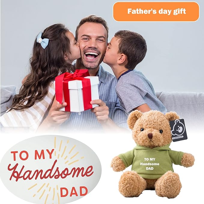 Personalized Teddy Bear with Text+Photo, Valentines Bear Stuffed Animal Plush Toys as Personalized Gifts for Women Men on Valentines' Day Birthday Anniversary Christmas Day（12 inch-Text+Photo