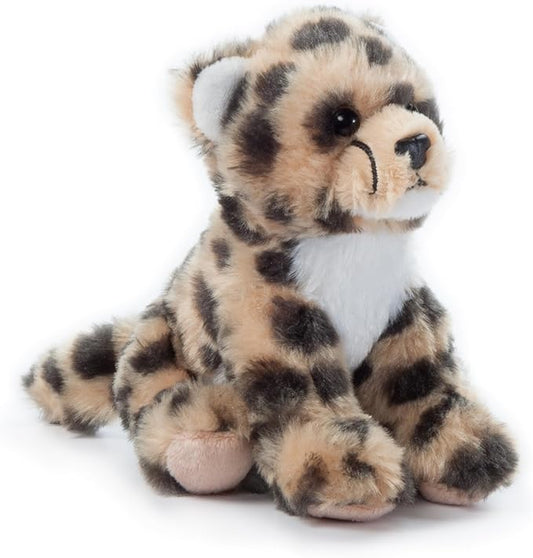 The Petting Zoo Cheetah Stuffed Animal Plushie, Gifts for Kids, Wild Onez Babiez Zoo Animals, Cheetah Plush Toy 6 inches