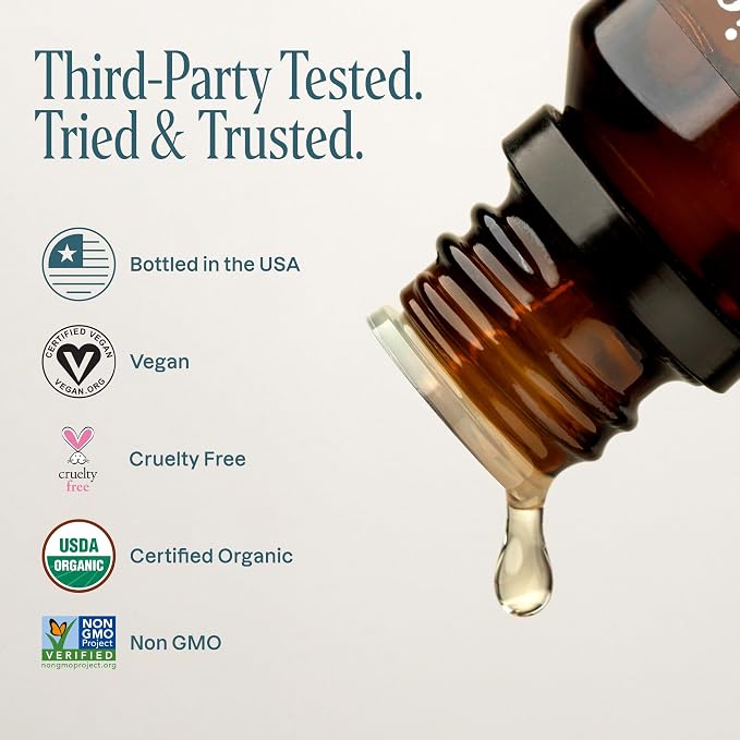 Cliganic Organic Essential Oils Blend - Happily Grounded - Breath of Balance (Packaging May Vary)