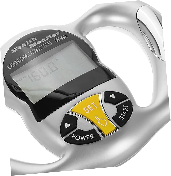 Digital Fat Loss Monitor Handheld Body Composition Measuring Device with Advanced BMI Analysis Portable Wellness Scanner for Accurate Percentage Assessment and Use
