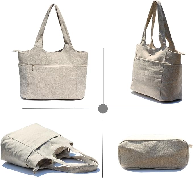 ESVAN Yoga Tote Bag Mat bag Women Shoulder Bags Carryall Tote for Travel Office Workout Gym Nurse Beach