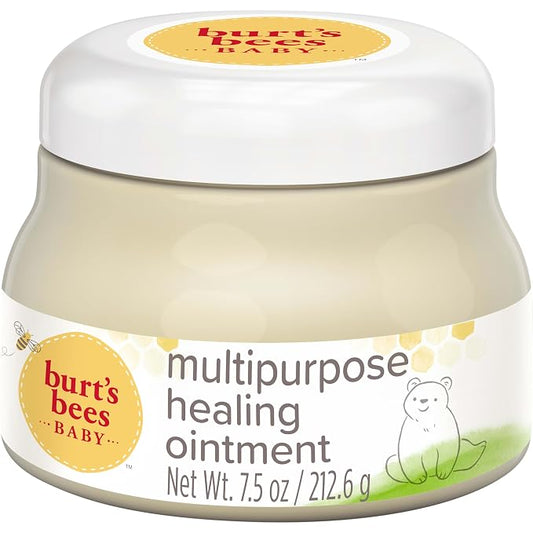 Burt's Bees Baby 100% Natural Origin Multipurpose Healing Ointment, Face & Body Baby Ointment – 7.5 Ounce Tub
