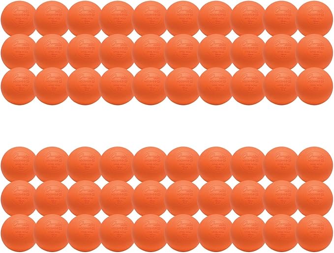 Champion Sports Lacrosse Balls – Official Size SEI Certified, Multi-Color Packs of 3, 6, or 12 for Practice & Games