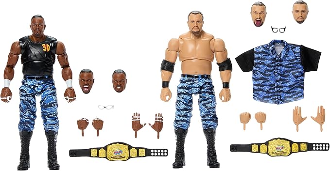 WWE Dudley Boyz (Blue Camo) Ultimate Edition 2-Pack Ringside Exclusive