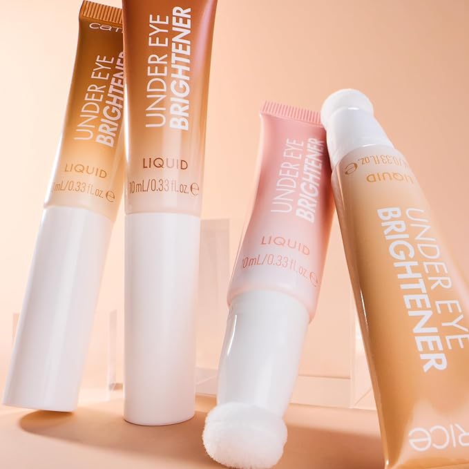 Catrice | Under Eye Brightener Liquid | Instantly Brighten Dark Circles | Lightweight, Luminous Formula with Built-In Sponge Applicator | Vegan & Cruelty Free (030 | Golden Toffee)