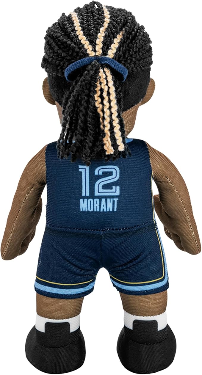 Bleacher Creatures Memphis Grizzlies Ja Morant 10" NBA Plush Figure - A Superstar for Play or Display