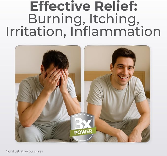 terrasil Jock Itch Cream Max, Clotrimazole 1% Antifungal, 1oz | Clinically Proven 1% Clotrimazole. Fast Relief of Jock Itch Rash, Burning & Itching for Men & Women. Soothing Formula