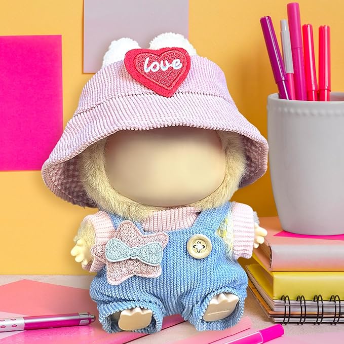 Clothes Fit for 17CM Doll, Fashion Doll Clothes Outfit Set Cute Theme Designer Toys Dress Accessories for Collector Fans Display (Star)