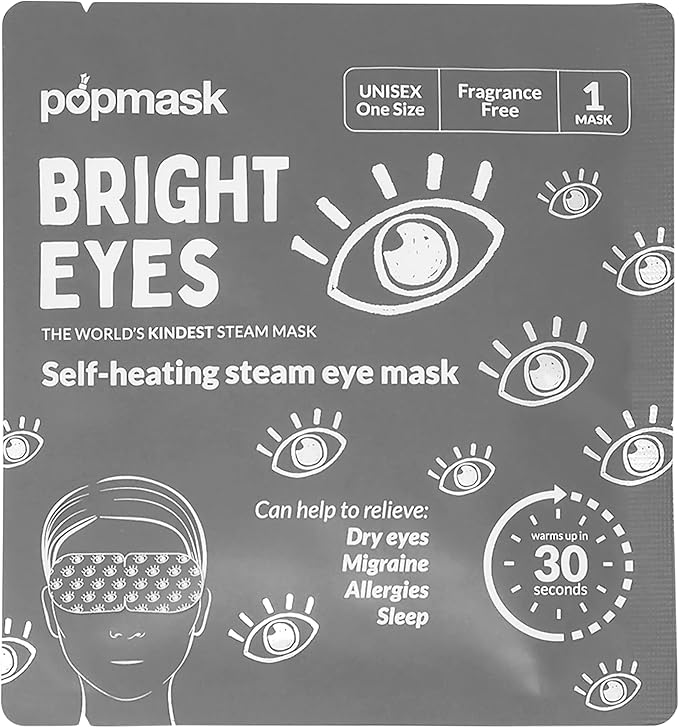 Popmask Bright Eyes Self-Warming Eye Mask (3-Pack)