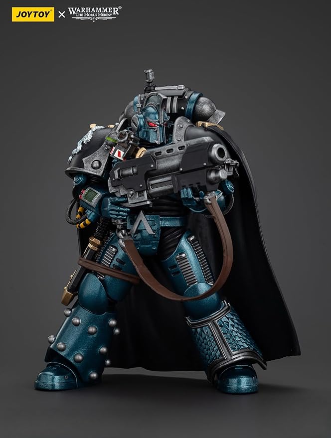JOYTOY Warhammer The Horus Heresy 1/18 Action Figure-Alpha Legion Saboteur Consul-Collection Model Birthday Gifts