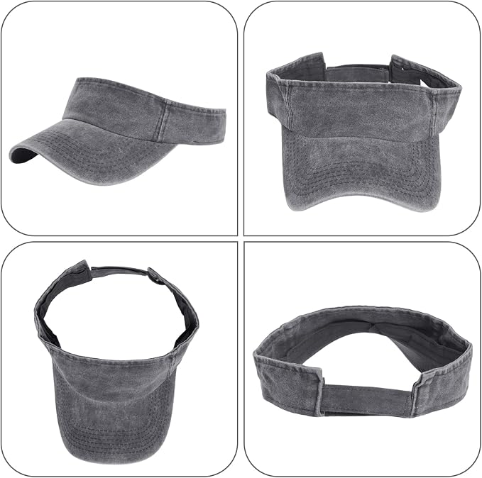 Marrywindix 1 Piece of Sport Wear Athletic Visor Sun Sports Visor Hat Visor Adjustable Cap for Women and Men