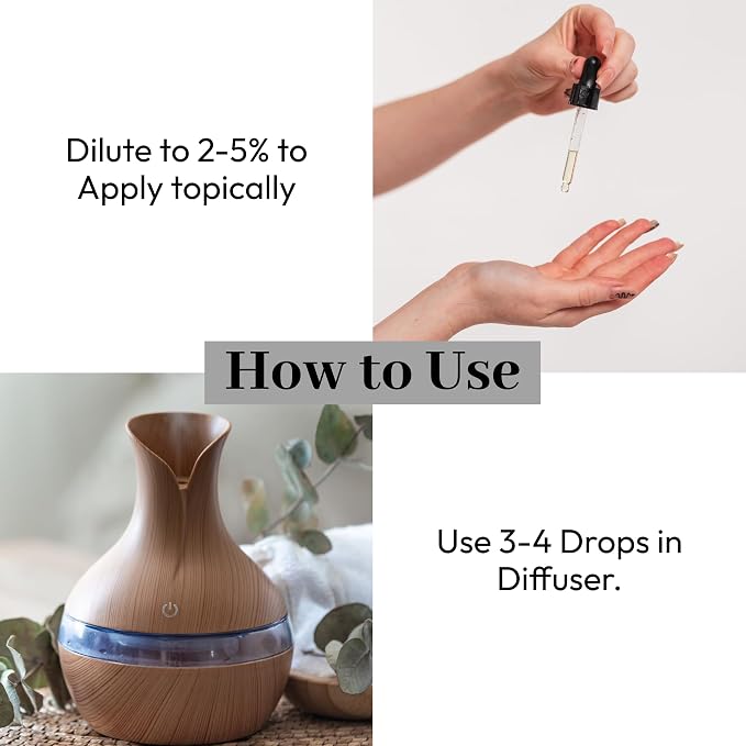 Mandarin Essential Oil – Pure & Natural Mandarin Oil | Uplifting Citrus Aroma for Aromatherapy, Diffuser & Massage | Lab Tested 100% Uncut Essential Oils, Therapeutic Grade – 10ml