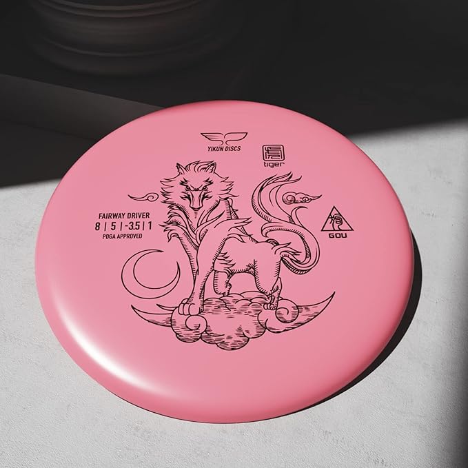 Yikun Professional Disc Golf GOU |Distance Driver |165-176g| Perfect for Outdoor Games and Competition