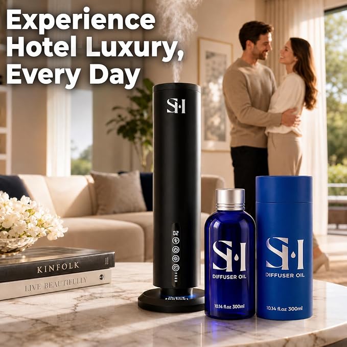 Inspired by My Way MW06 Hotel Scent Diffuser Oil | 10.14 Fl oz (300 ml) - Waterless Diffuser Oil Refill & Highly Concentrated Fragrance Oil, Diffuser Oil Scents, Hotel Oil Diffuser