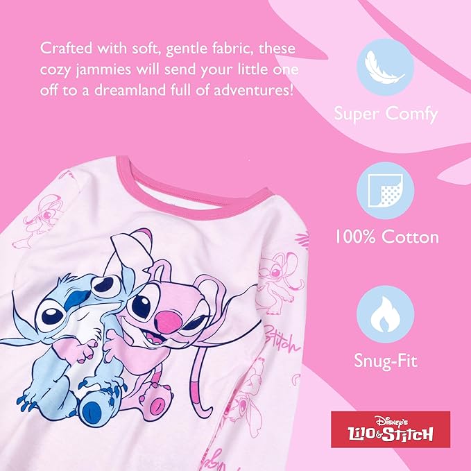 Nickelodeon Unisex Kids' Paw Patrol 2-piece Snug-fit Cotton Holiday Pajama Set, Soft & Cute for Kids